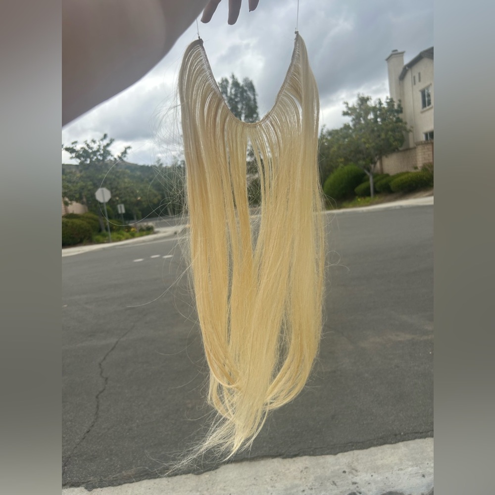 20” Blonde Halo Hair Extensions (2 pack) - Picture 6 of 12